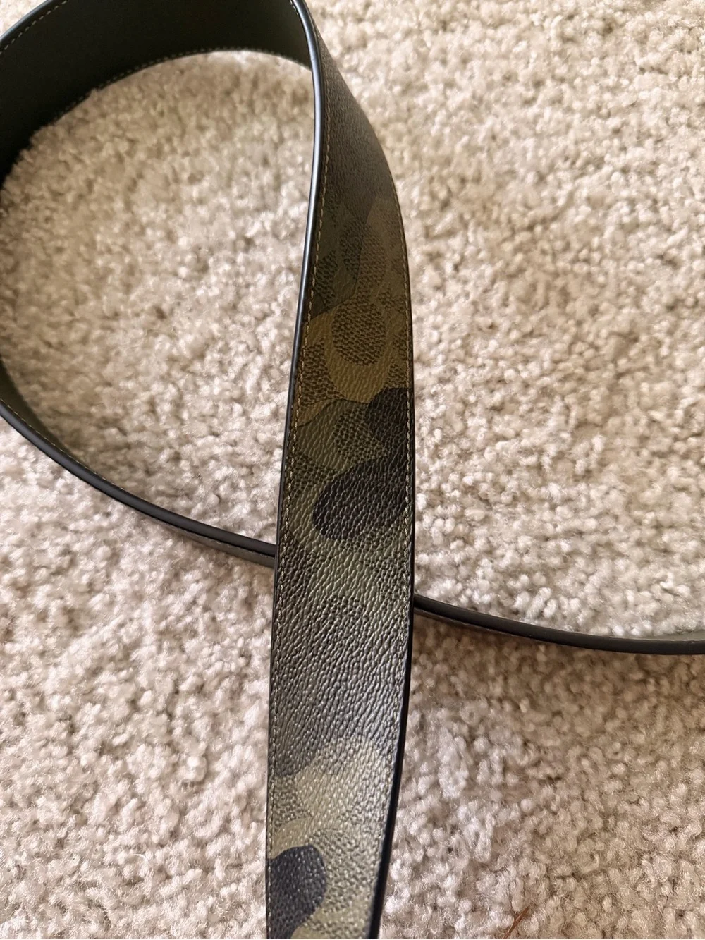 Coach men’s belt
